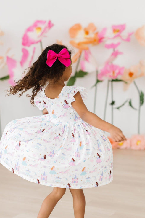 fairy-princess-flutter-sleeve-twirl-dress Mila &  Rose - Sophia's Style--4T--5